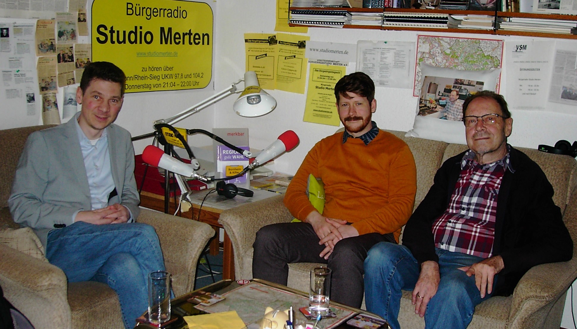 v. l.: Dr. Simon Oelgemöller, Jens Löffler und Otto Ganser